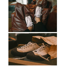 將圖片載入圖庫檢視器 BAKE-SOLE Scone 可可碎片色帆布鞋