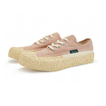 將圖片載入圖庫檢視器 BAKE-SOLE Crust 粉x原色鞋底帆布鞋
