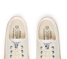 將圖片載入圖庫檢視器 BAKE-SOLE Yeast 米白x黃底帆布鞋