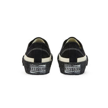 將圖片載入圖庫檢視器 BAKE-SOLE Crust 黑色帆布鞋