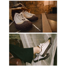 將圖片載入圖庫檢視器 BAKE-SOLE Scone 可可碎片色帆布鞋
