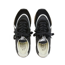 將圖片載入圖庫檢視器 BAKE-SOLE Sprinter 黑色復古休閒鞋