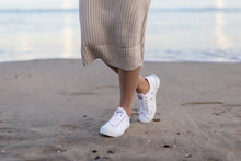 將圖片載入圖庫檢視器 BAKE-SOLE Sable 全白帆布鞋