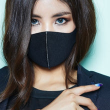 將圖片載入圖庫檢視器 LeMASKA 時尚口罩 (可加購KF80濾芯)_黑色