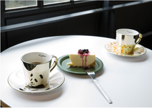 將圖片載入圖庫檢視器 LUYCHO 鏡面倒影杯組_熊貓 (240ml)