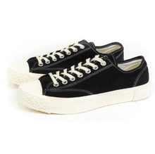 將圖片載入圖庫檢視器 BAKE-SOLE Sable 經典黑白色帆布鞋