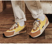 將圖片載入圖庫檢視器 BAKE-SOLE Sprinter 芥末黃復古休閒鞋