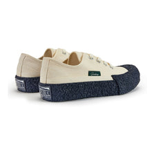 將圖片載入圖庫檢視器 BAKE-SOLE Crust 原色x深藍鞋底帆布鞋