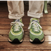 將圖片載入圖庫檢視器 BAKE-SOLE Sprinter 抹茶色復古休閒鞋