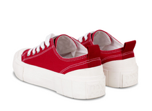 將圖片載入圖庫檢視器 BOX&COX 紅色厚底帆布鞋
