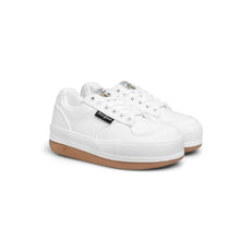將圖片載入圖庫檢視器 POSE GANCH Mummum C.V 白色厚底麵包帆布鞋 (VIVIZ 銀河、OH MY GIRL Arin同款)