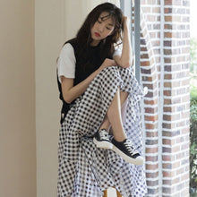 將圖片載入圖庫檢視器 BOX&COX Via 黑色厚底帆布鞋