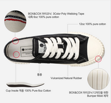 將圖片載入圖庫檢視器 BOX&COX 紅色厚底帆布鞋