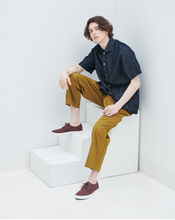 將圖片載入圖庫檢視器 BOX&COX Mysider 咖啡色厚底帆布鞋