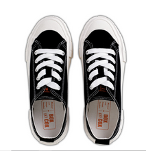 將圖片載入圖庫檢視器 BOX&COX 黑色厚底帆布鞋