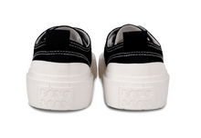 將圖片載入圖庫檢視器 BOX&COX 黑色厚底帆布鞋