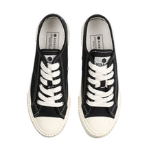 將圖片載入圖庫檢視器 BOX&COX Via 黑色厚底帆布鞋