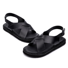 將圖片載入圖庫檢視器 BSQT by Classy 簡約交叉涼鞋