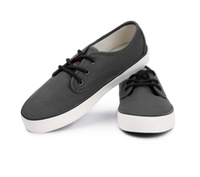 將圖片載入圖庫檢視器 BOX&COX Mysider 灰色厚底帆布鞋