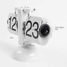將圖片載入圖庫檢視器 MOOAS 復古翻轉立鐘 時鐘 _ 兩色