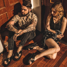 將圖片載入圖庫檢視器 BSQT by Classy 簡約交叉涼鞋