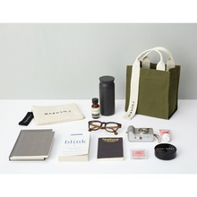 將圖片載入圖庫檢視器 MARHEN.J Ricky Mini 墨綠色帆布包