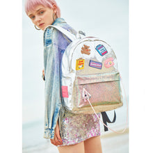 將圖片載入圖庫檢視器 ENTRE REVES Call Me Baby Silver 後背包