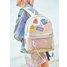 將圖片載入圖庫檢視器 ENTRE REVES Call Me Baby Silver 後背包