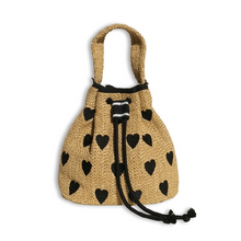 將圖片載入圖庫檢視器 HOLLY LOVES LOVE 編藤抽繩兩用水桶包 (Lovelyz 劉智愛同款)