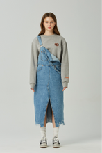 將圖片載入圖庫檢視器 GRIMPER Pretzel蝴蝶脆餅🥨灰色大學T