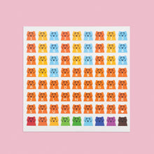 將圖片載入圖庫檢視器 MUZIK TIGER ABC123可拆卸老虎貼紙