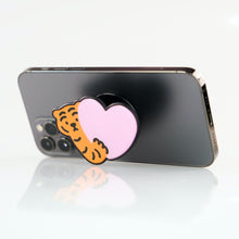 將圖片載入圖庫檢視器 MUZIK TIGER 愛心胖虎手機氣囊支架