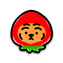 將圖片載入圖庫檢視器 MUZIK TIGER 草莓胖虎手機氣囊支架