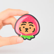 將圖片載入圖庫檢視器 MUZIK TIGER 草莓胖虎手機氣囊支架