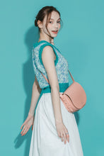 將圖片載入圖庫檢視器 MARHEN.J Mika Bag 粉色蘋果皮革包