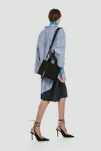 將圖片載入圖庫檢視器 MARHEN.J Rico Mini Comfort 全黑色帆布包