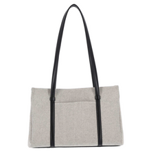 將圖片載入圖庫檢視器 MARHEN.J Mina 黑色蘋果皮革兩用包