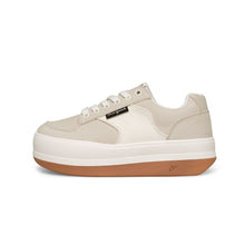 將圖片載入圖庫檢視器 POSE GANCH Mummum C.V 灰色厚底麵包帆布鞋