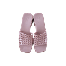 將圖片載入圖庫檢視器 HEAVENLY JELLY Wedge Skin 粉色高跟果凍鞋