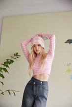 將圖片載入圖庫檢視器 O!Oi COLLECTION 2021 水桶帽_粉色格紋 (BLACKPINK Rosé同款)