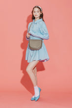 將圖片載入圖庫檢視器 MARHEN.J Mika Bag 灰褐色蘋果皮革包