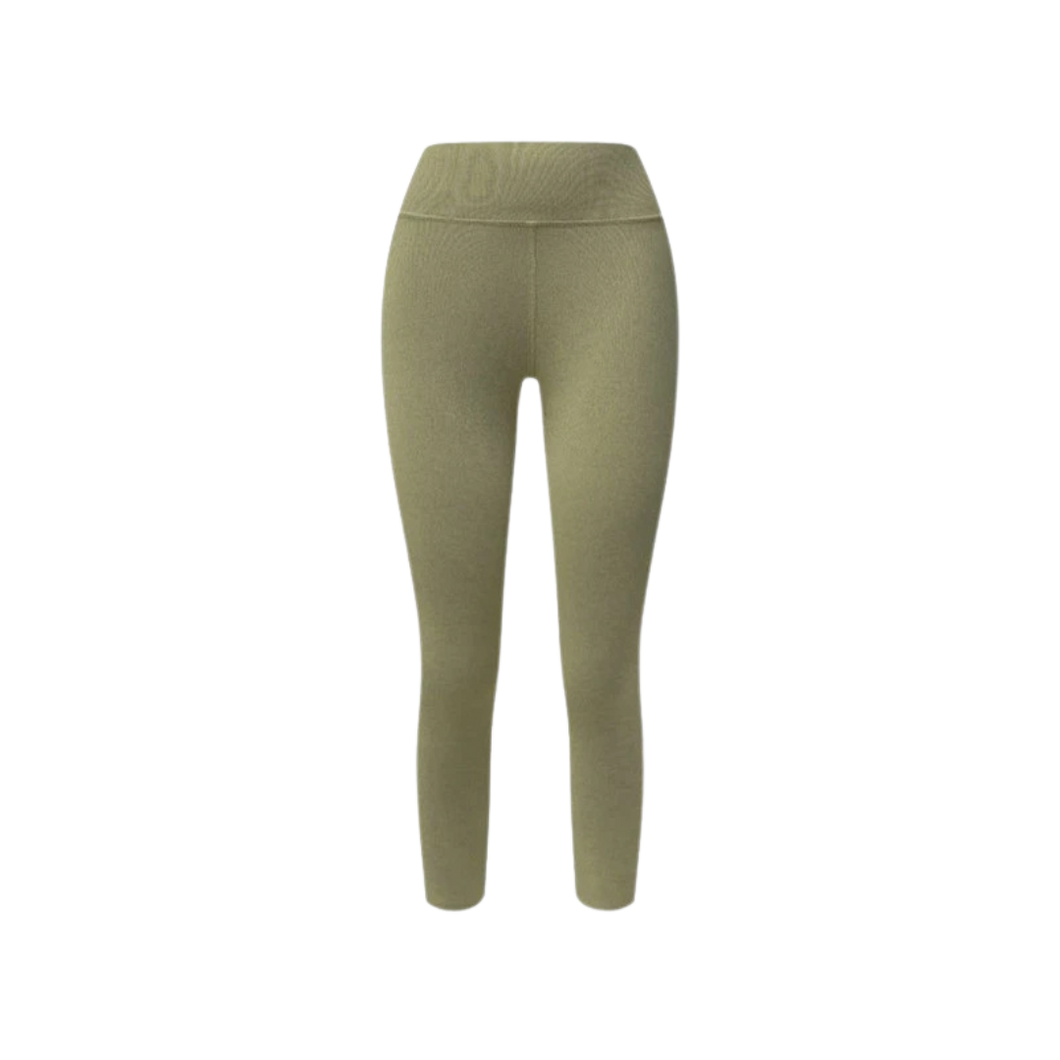 CITYBREEZE ACTIVE AIRY七分運動緊身褲 橄欖綠