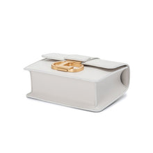 將圖片載入圖庫檢視器 [樣品] LOEKA Objet S 優雅牛皮香草白方形包
