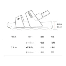 將圖片載入圖庫檢視器 AKIII CLASSIC Quick Slide VER.2 鞋跟魔鬼氈奶油色拖鞋
