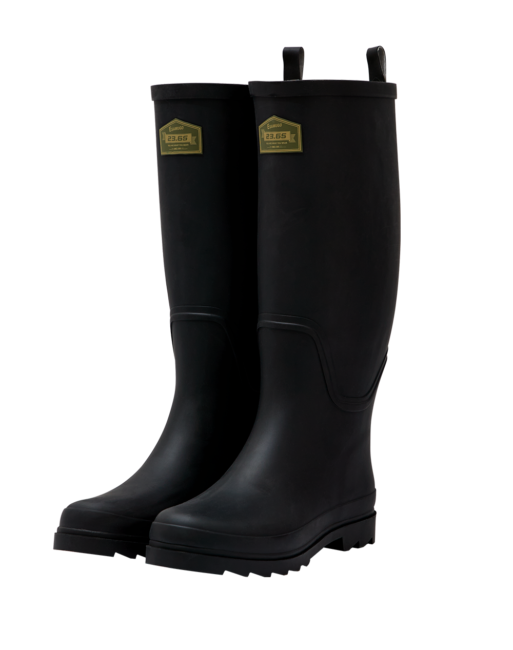 23.65 Rain Boots 長筒黑色雨靴