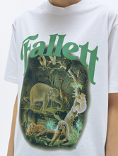 將圖片載入圖庫檢視器 FALLETT Serenge 塞倫蓋蒂白色短袖T恤
