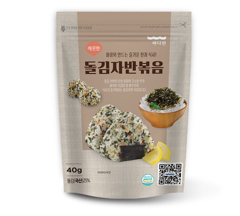 [BADAONE] Seasoned Seaweed (40g) SET 6ea