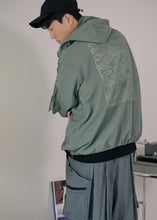 將圖片載入圖庫檢視器 [2022 CAST] CCOMAQUE by DOLSILNAI 卡其綠刺繡造型防風上衣
