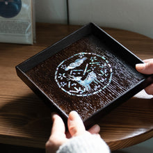將圖片載入圖庫檢視器 [ARTSOOMBI] Korean Heritage "Najeonchilgi" Tray Inlaid with Mother-Of-Pearl Craft Kit

