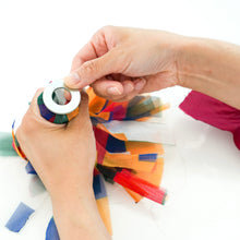 將圖片載入圖庫檢視器 [ARTSOOMBI] MUSEUM IN HAND Korean Heritage "Jegi" Jegi Fabric Craft Kit

